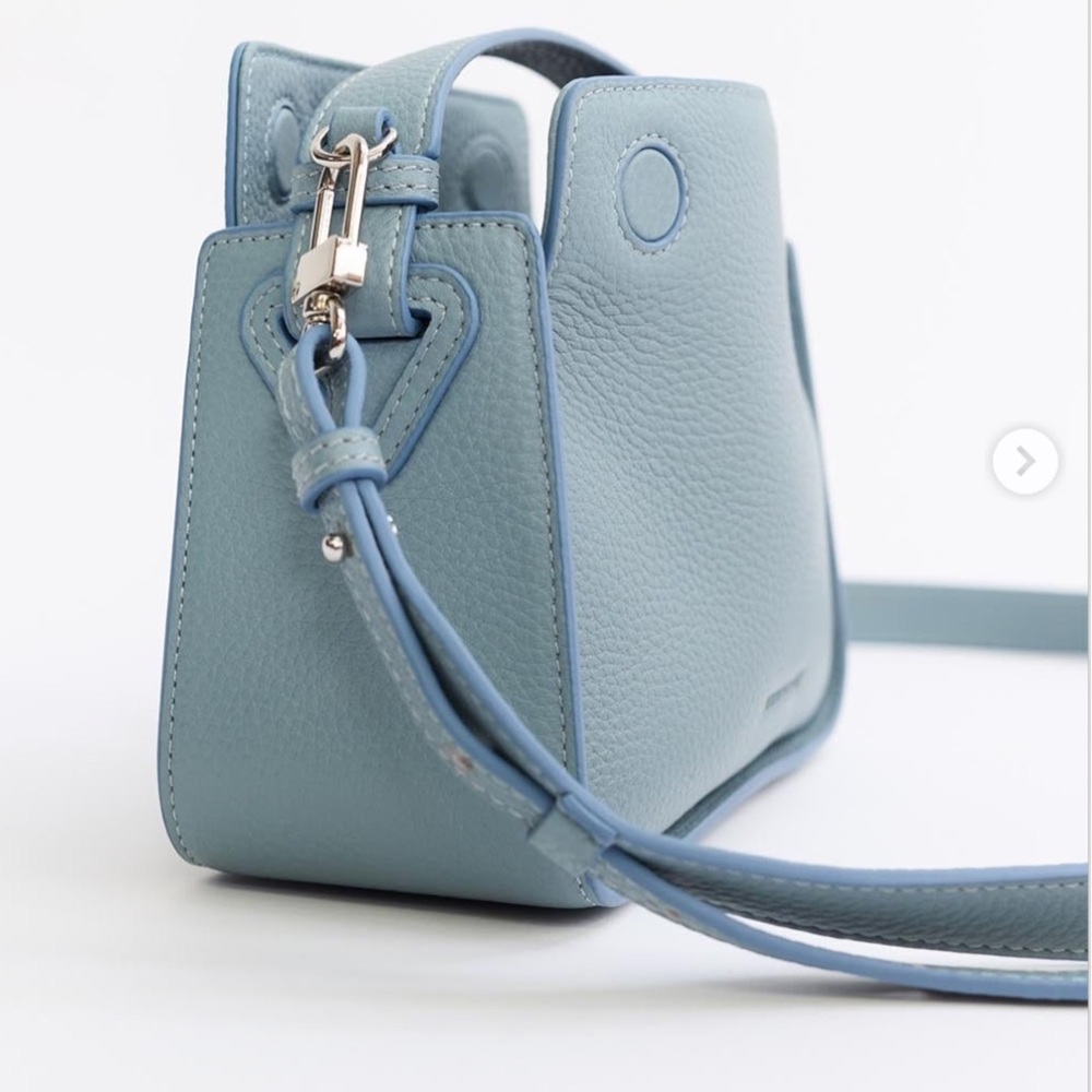 THE HORSE Limited Edition Baby Blue Mini Clementine Bag - Picture 3 of 10